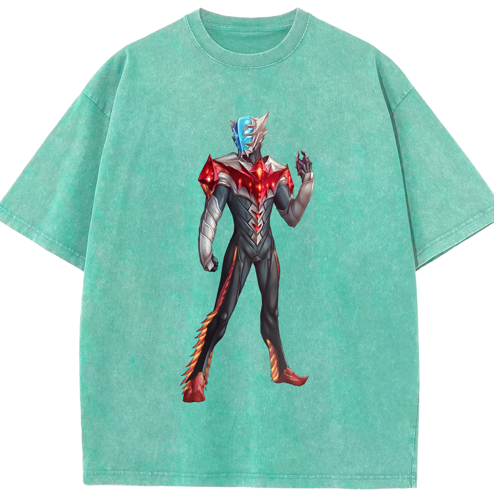（画像用） ウルトラマン Ultraman 綿100% ヴィンテージ風 半袖Tシャツ（フロントプリント）